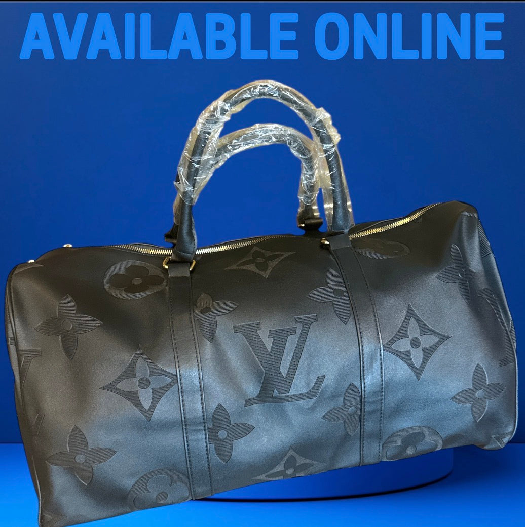 1.1 duffle leather bag 50cm with wide sling