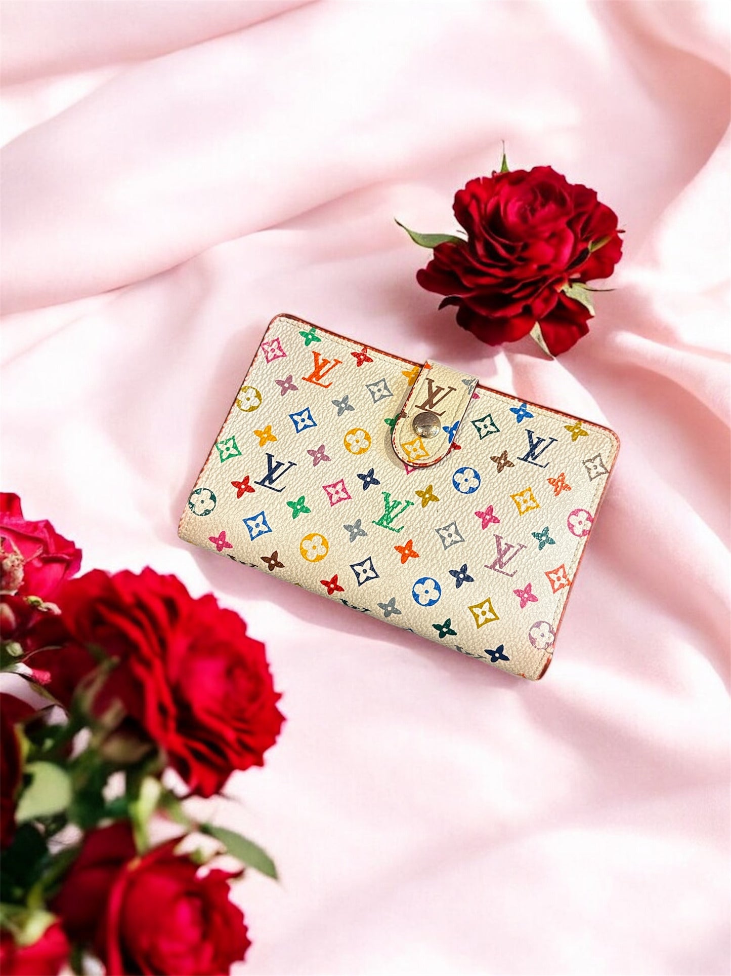 multi color medium wallet