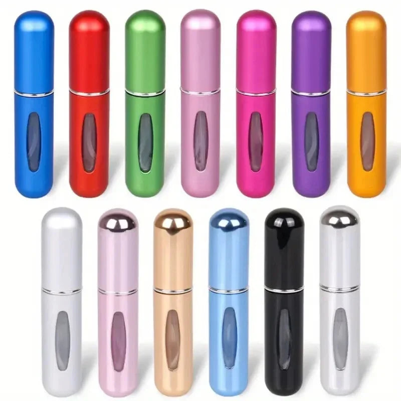 5ml Bottom Charge Perfume Refillable Bottle Liquid Container For Cosmetics Spray Bottling Dispenser Press Head Portable Travel