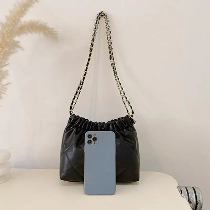 LA0119BLACK Chic Vintage Crossbody Bag Lady Fashion Waterproof Zipper Closure Leather PU Polyester Summer Winter China