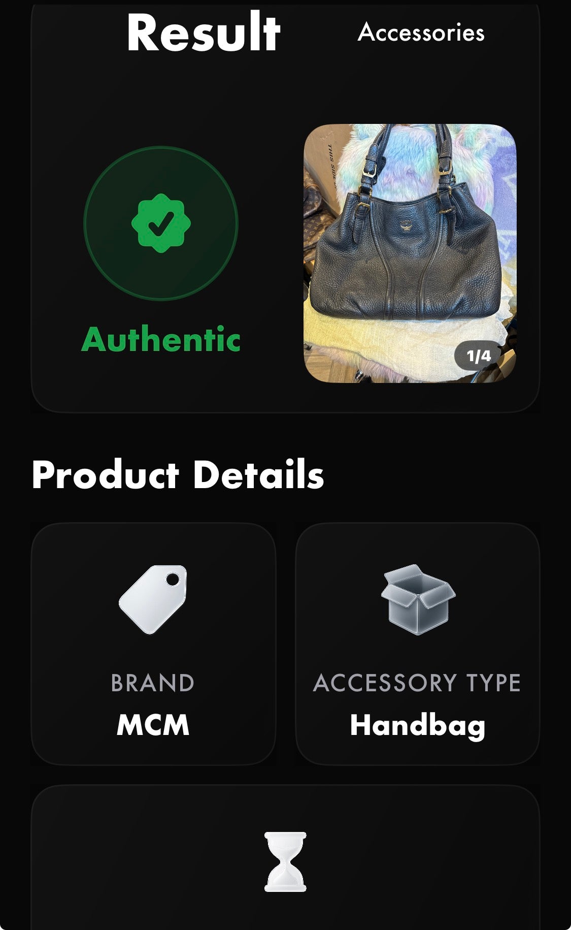 Guaranteed Authentic MCM Hobo prelove