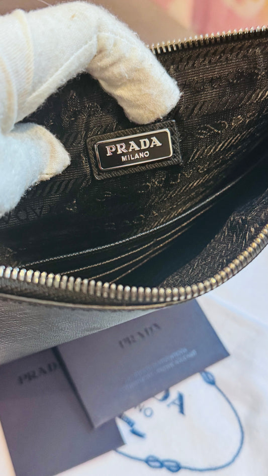 Brand new Prada Saffiano Clutch Document Holder