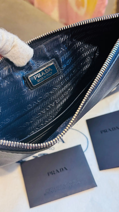 Brand new Prada Saffiano Clutch Document Holder