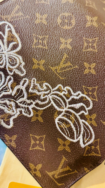 LV monogram long wallet