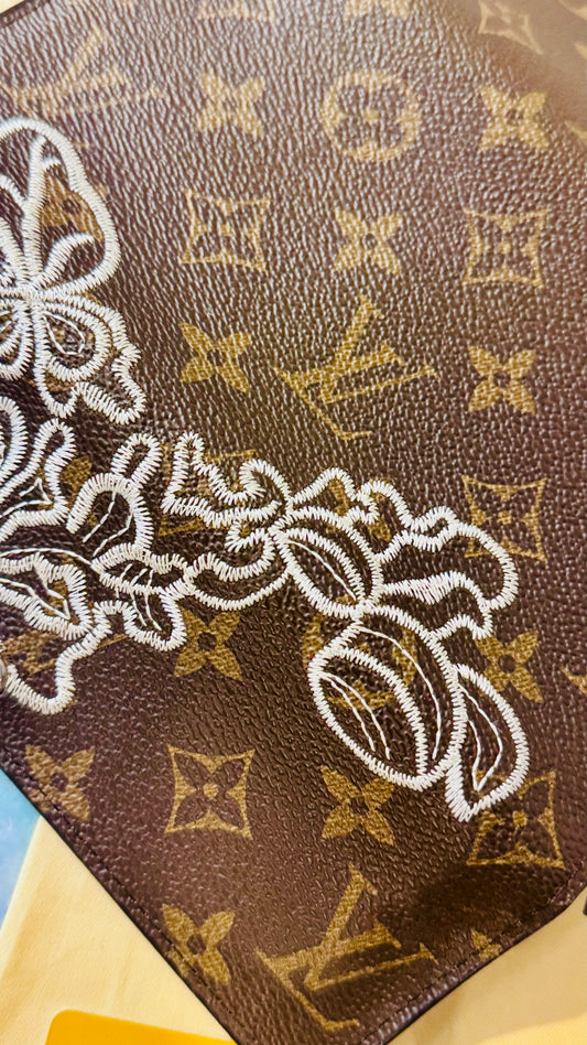 LV monogram long wallet