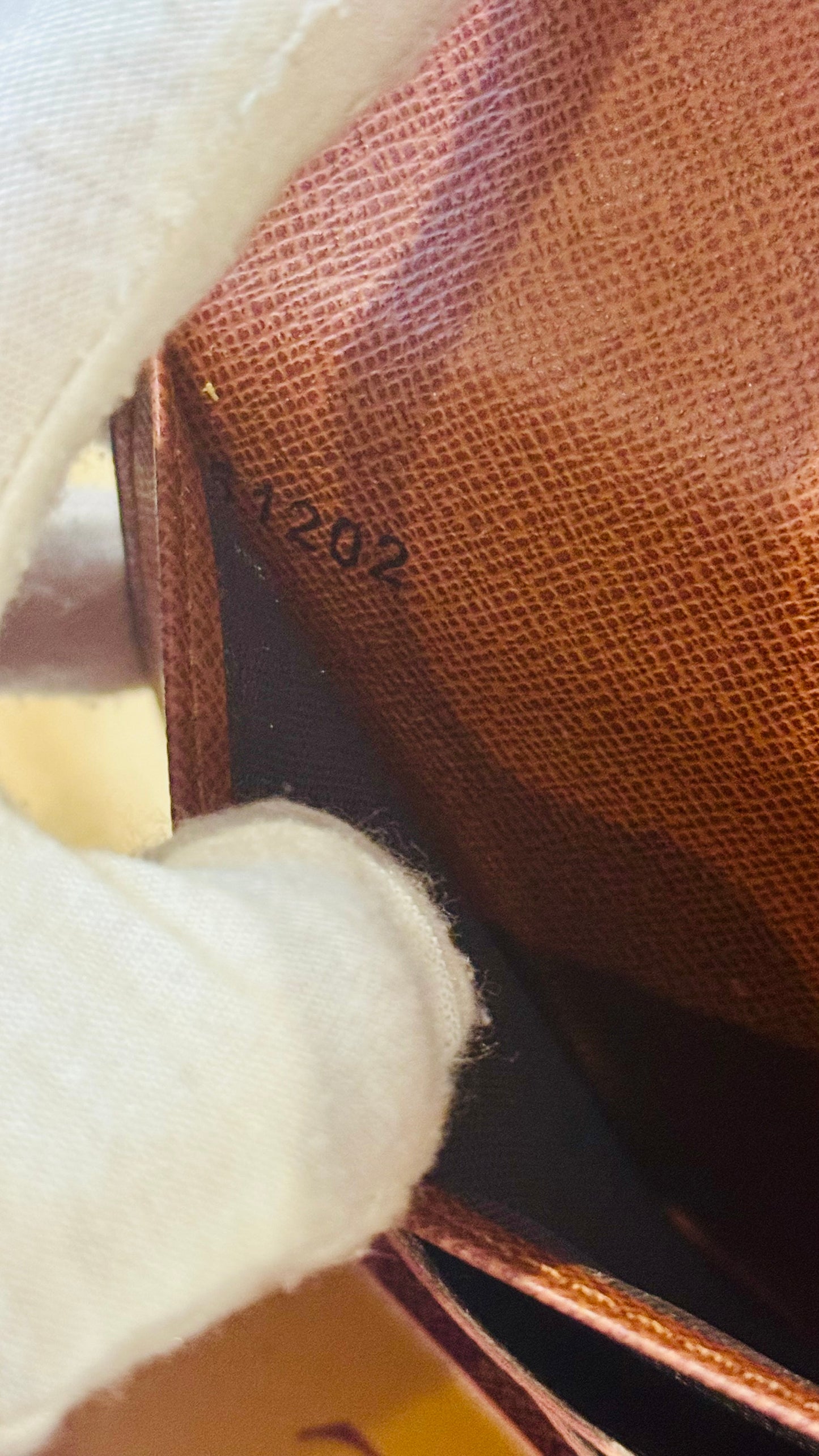 LV monogram long wallet