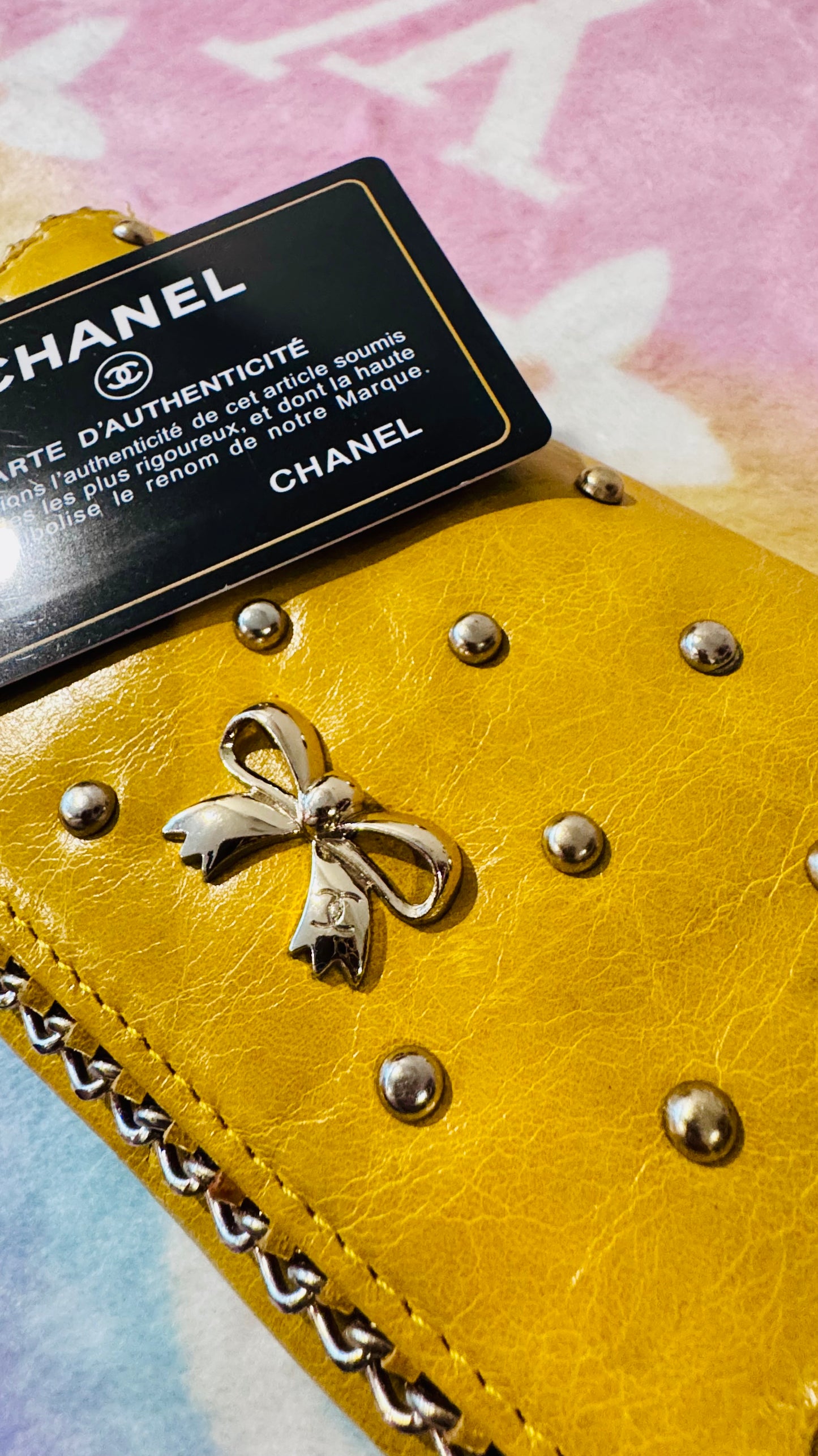 Chanel long wallet orig