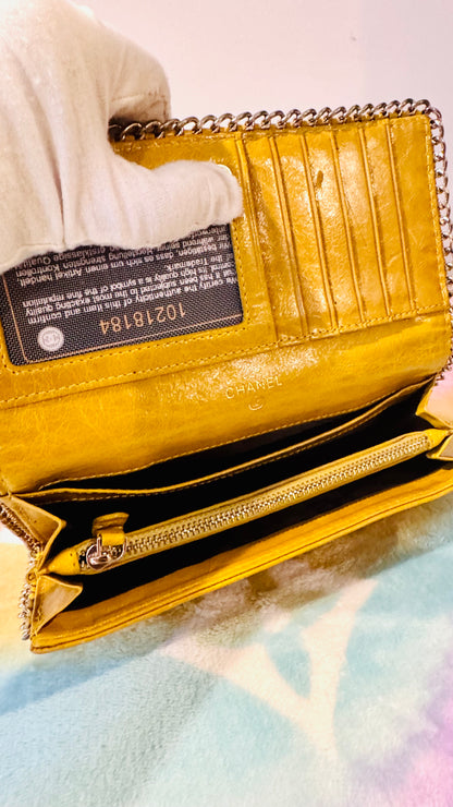 Chanel long wallet orig