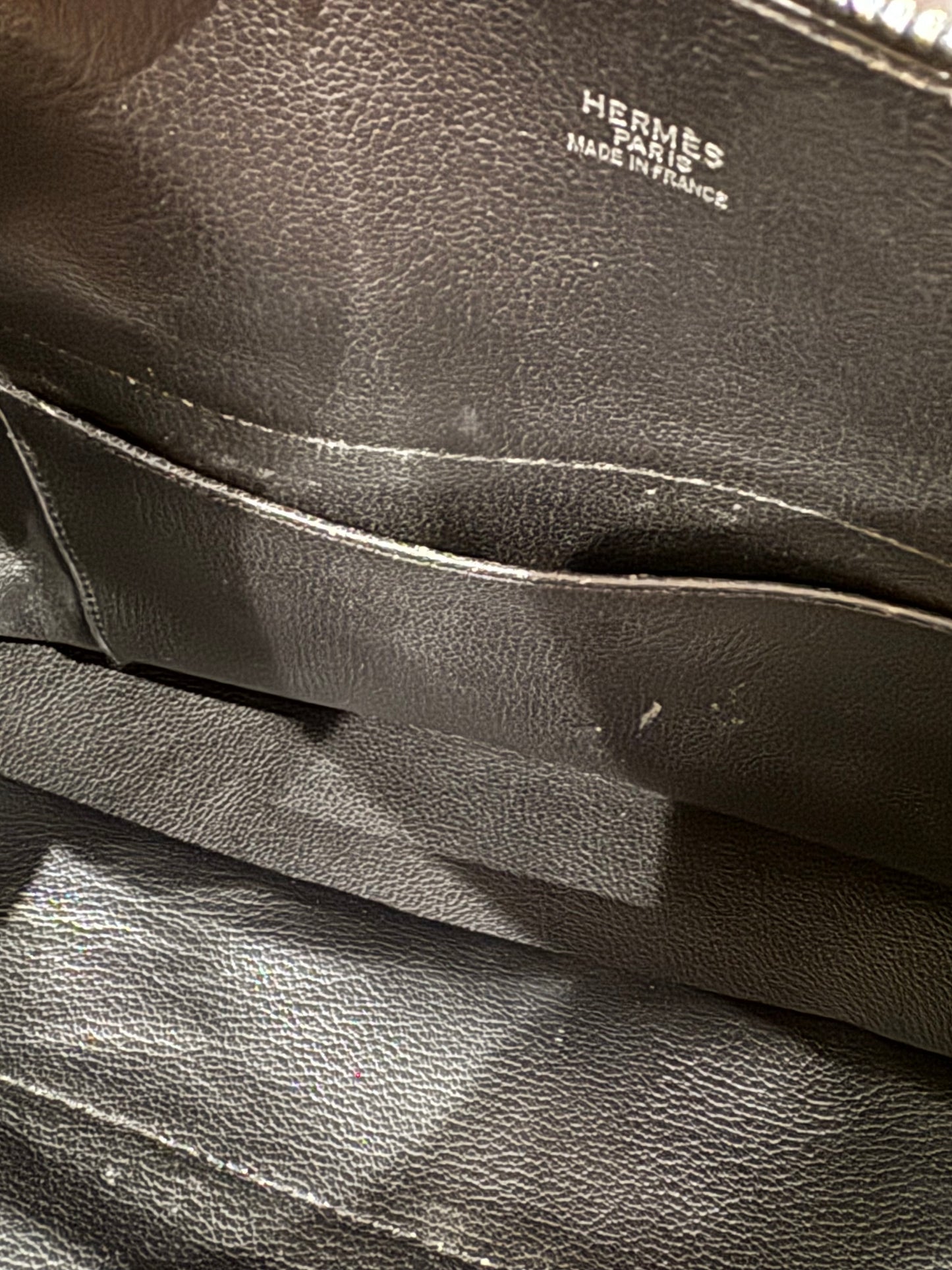 HERMES Bolide Black Taurillon Clemence Size 35