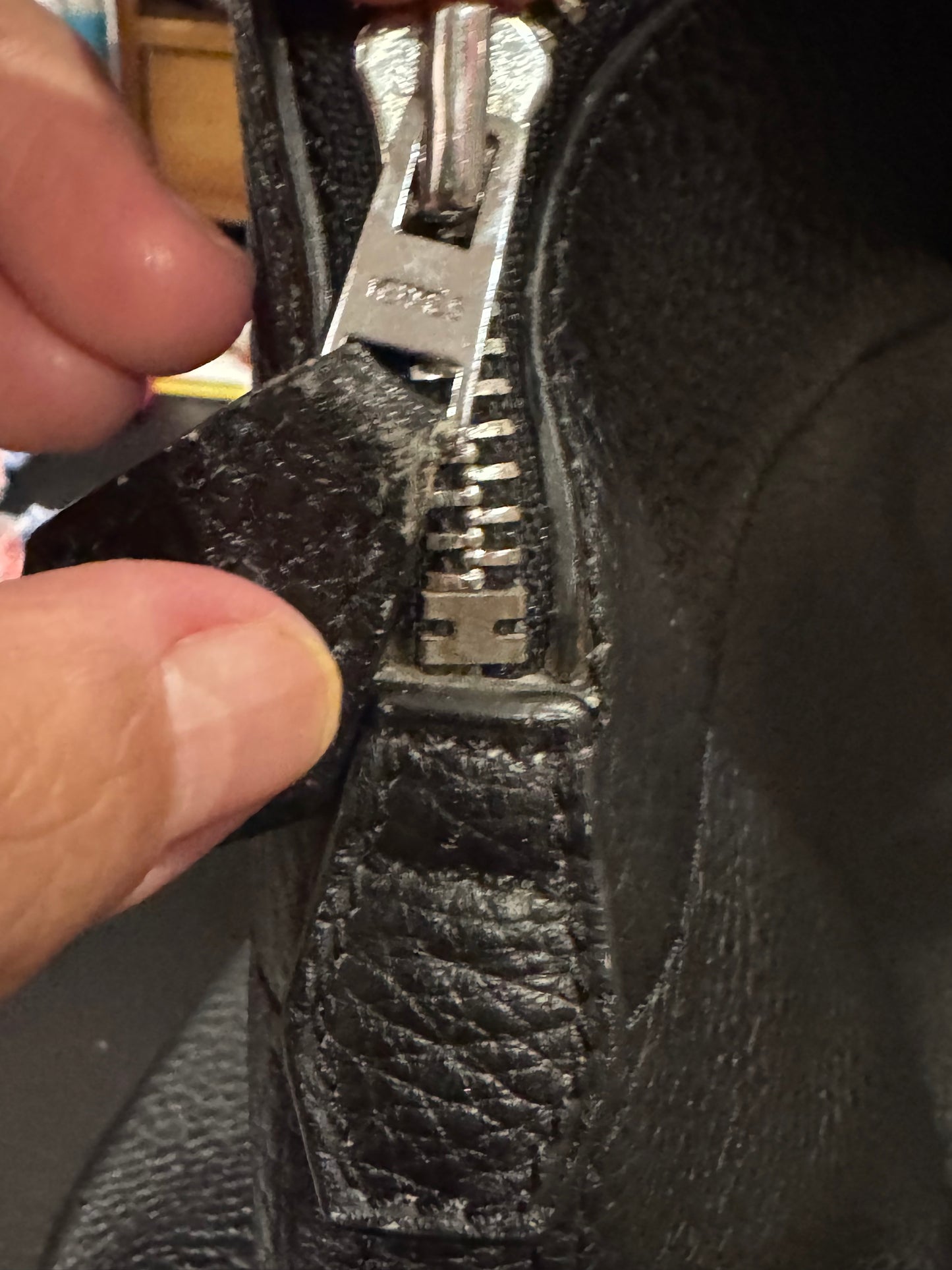 HERMES Bolide Black Taurillon Clemence Size 35