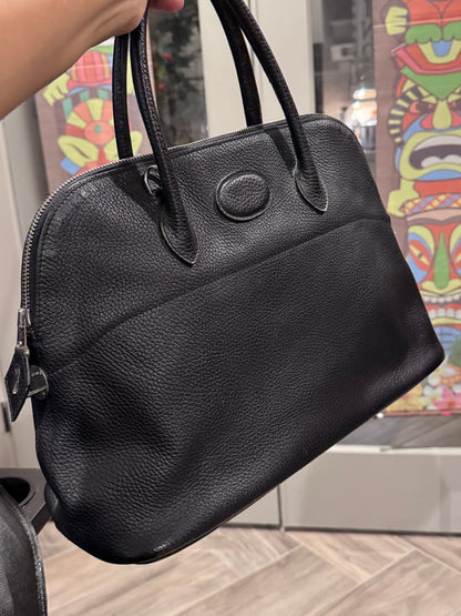 HERMES Bolide Black Taurillon Clemence Size 35