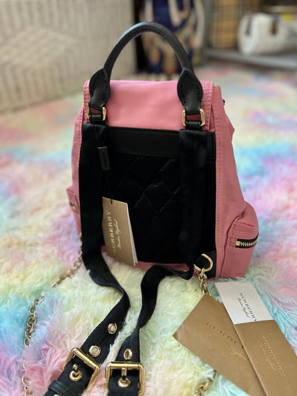burberry rucksack new
