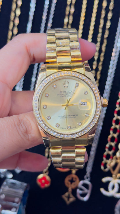 gold watch