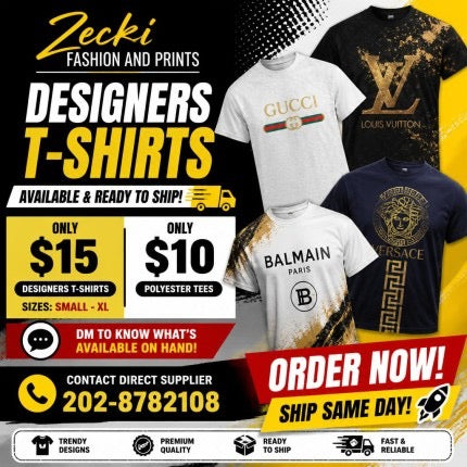 ZECKI Custom Print T-Shirt