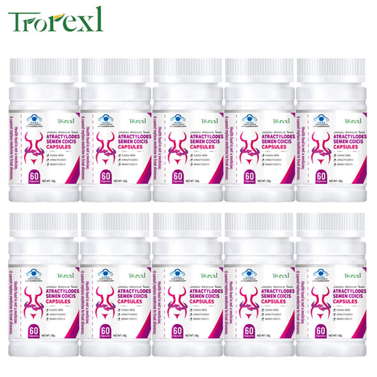 Natural Cassia Seed & Coix seed Pills, Detox Slim, Metabolism Booster, Burn Fat, 100% Herbal, Vegan & NO SIDE EFFECT